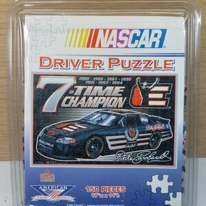 Dale Earnhardt Nascar 150 Piece Puzzle 7 Time Champion American Logo Brand New